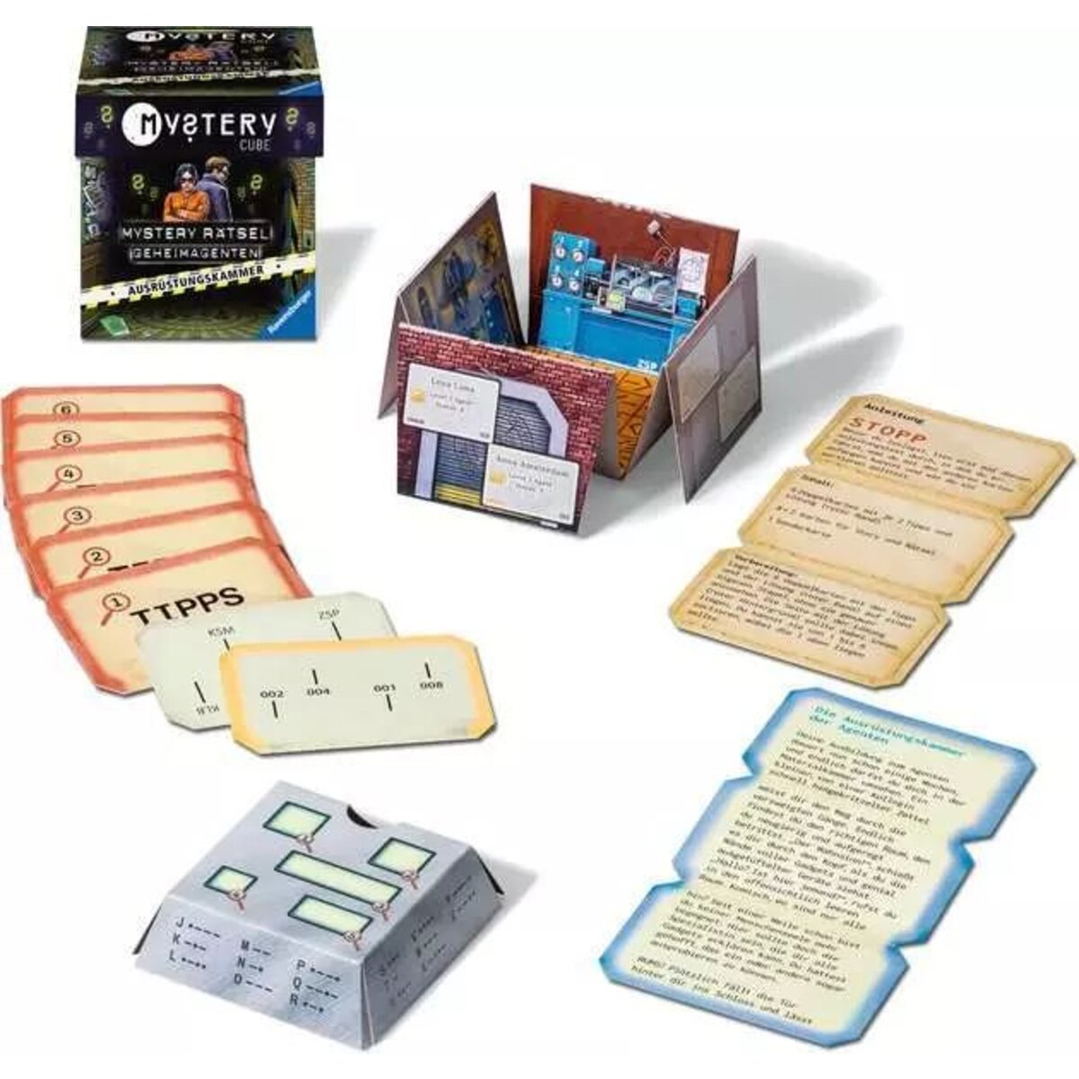 Ravensburger Mystery Cube "Das Agentenausrüstungslager"