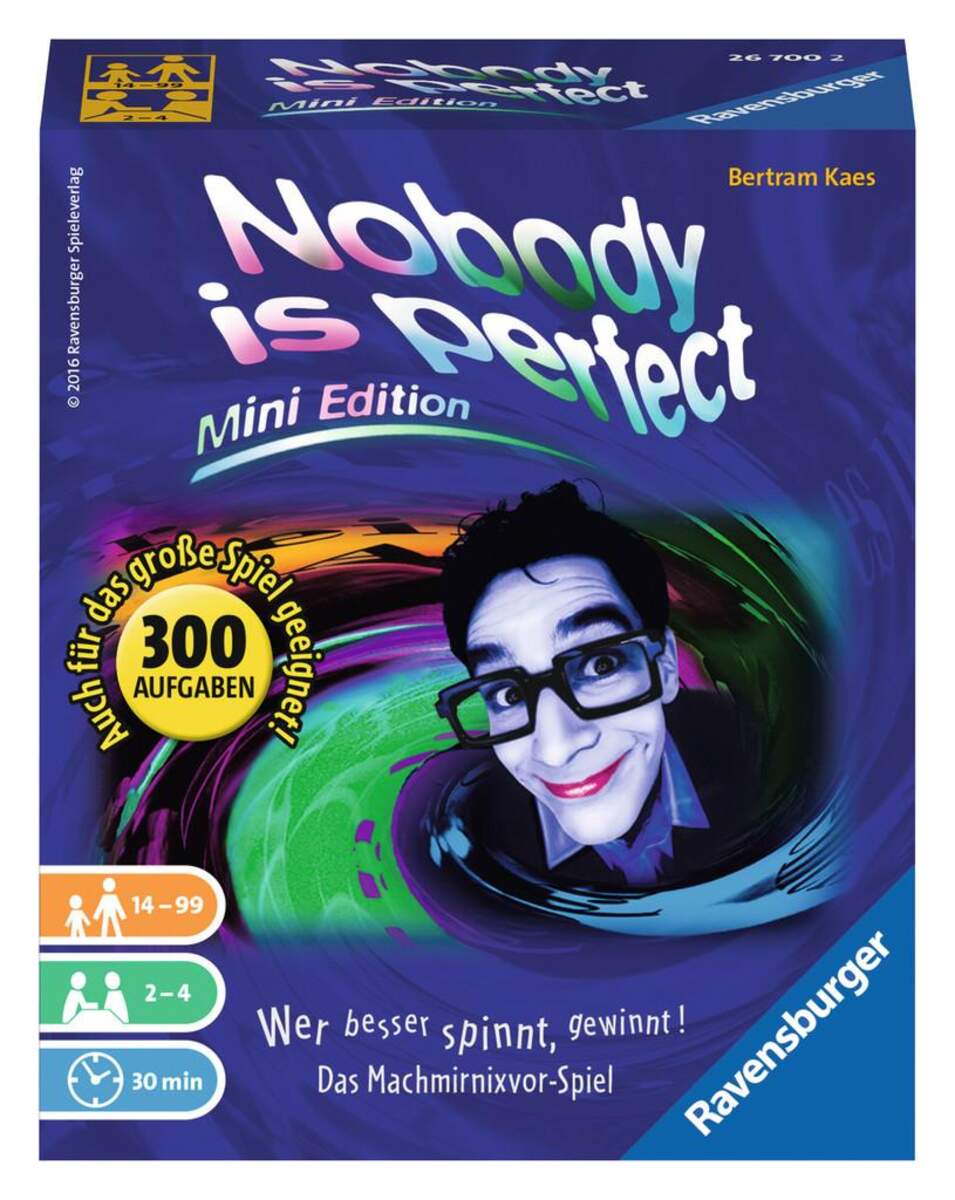Ravensburger Nobody is perfect Mini Edition