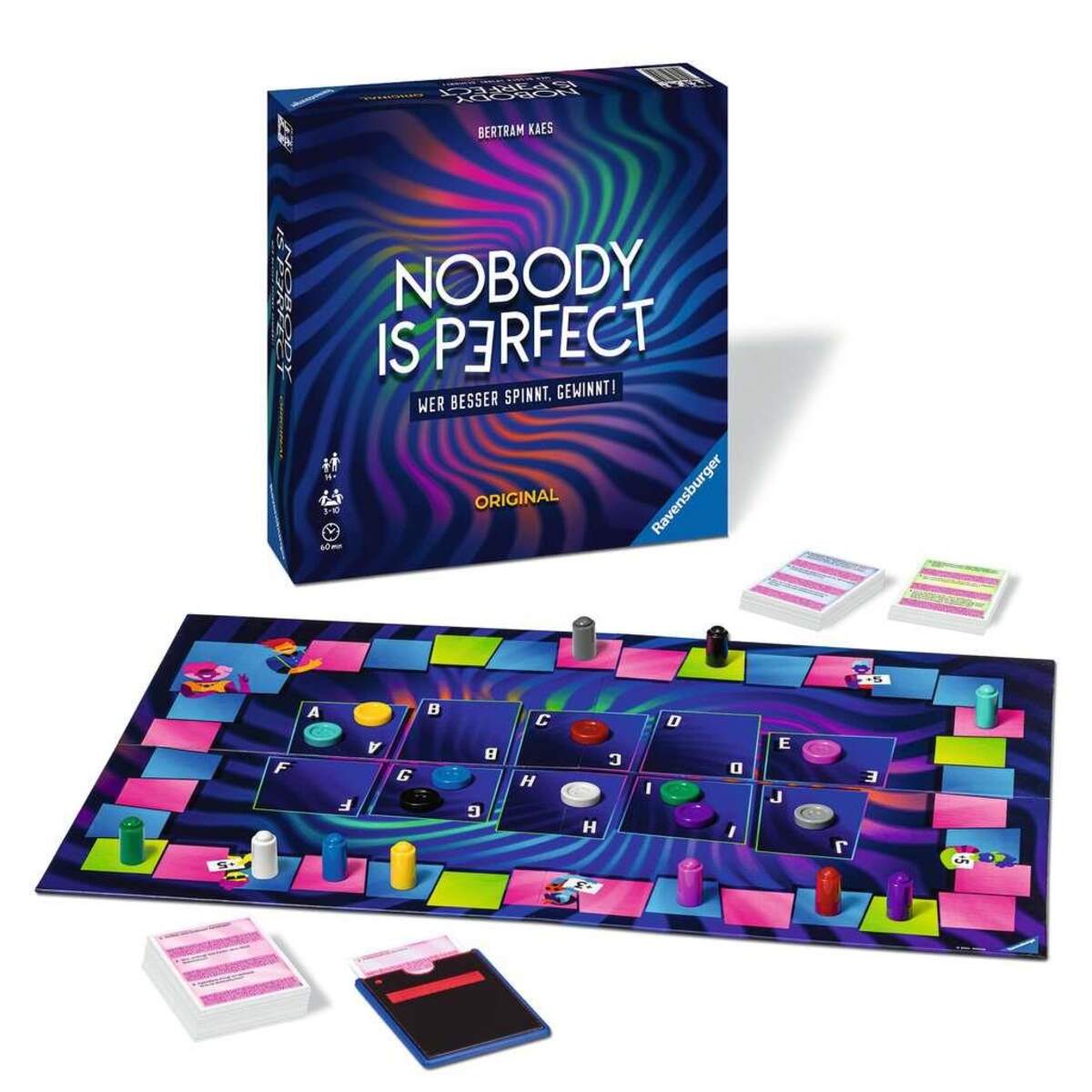Ravensburger Nobody is perfect Original Wer besser spinnt, gewinnt!
