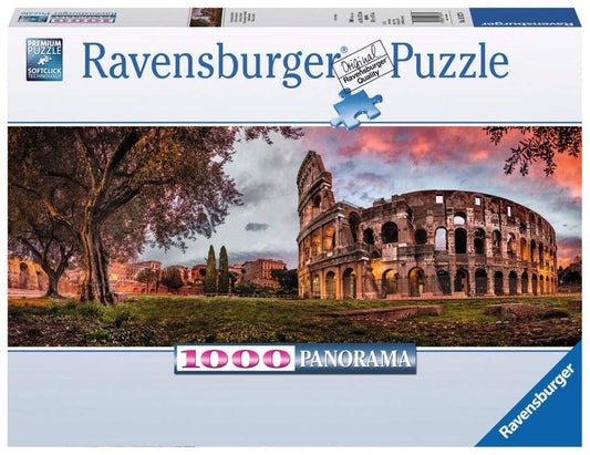 Ravensburger Panorama Puzzle Colosseum im Abendrot, 1000 Teile