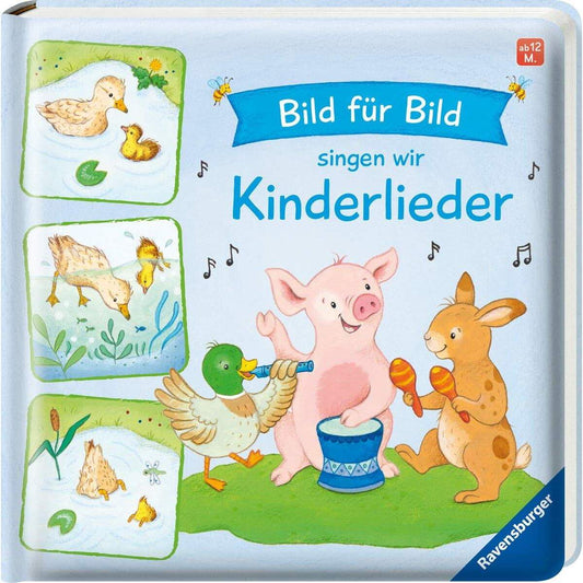 Ravensburger Pappbilderbuch - Bild für Bild singen wir Kinderlieder