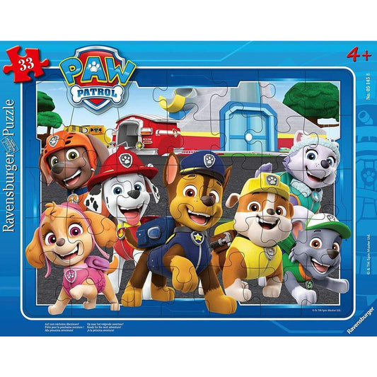 Ravensburger PAW Patrol - Auf zum nächsten Abenteuer, 33 Teile