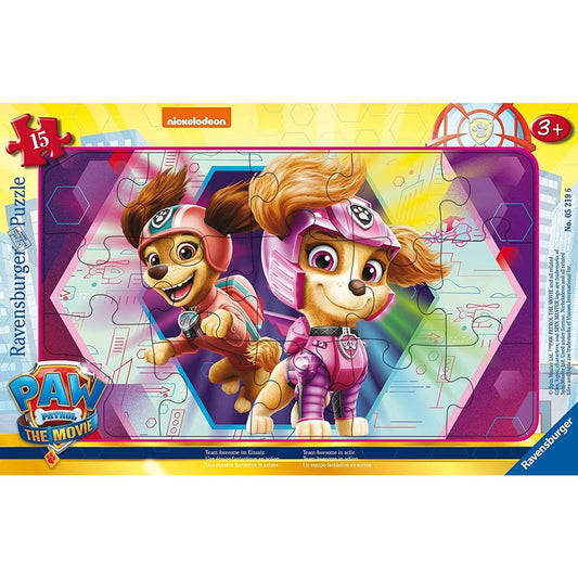Ravensburger Paw Patrol - Team Awesome im Einsatz, 15 Teile