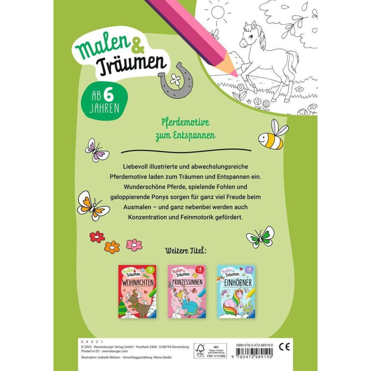 Ravensburger Pferde - malen & träumen