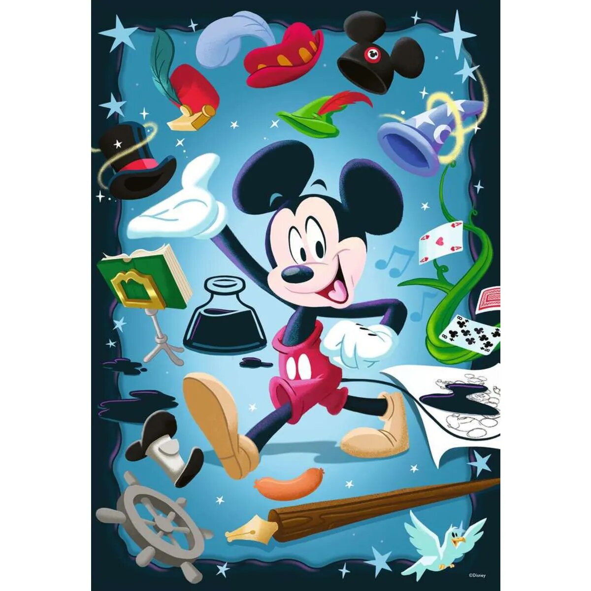 Ravensburger Puzzle 100 Jahre Disney Mickey, 300 Teile Spielwaren Schweiger