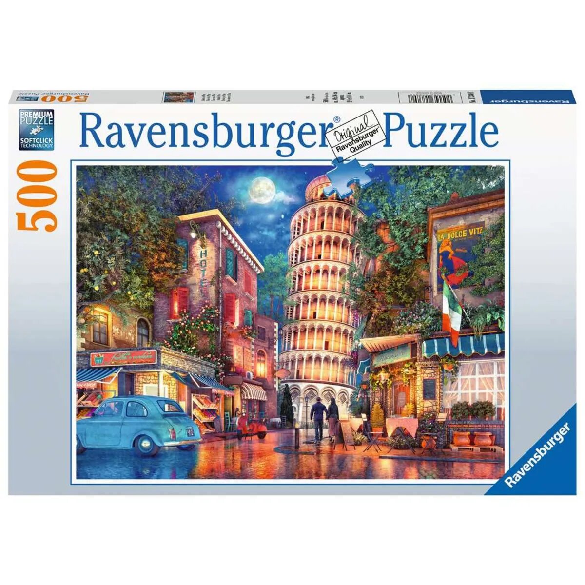 Ravensburger Puzzle - Abends in Pisa, 500 Teile