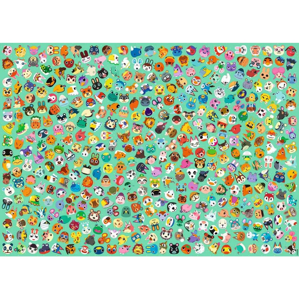 Ravensburger Puzzle - Animal Crossing, 1000 Teile