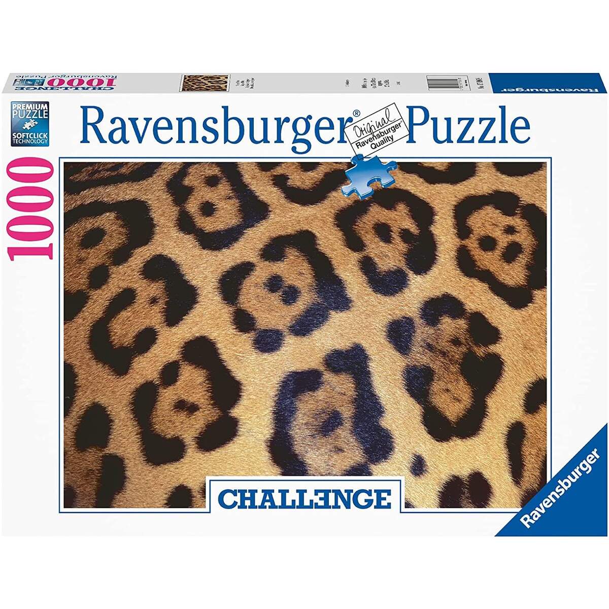 Ravensburger Puzzle - Animal Print - Challenge, 1000 Teile