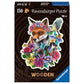 Ravensburger Wooden Puzzle - Bunter Fuchs, 150 Teile