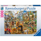 Ravensburger Puzzle - Chaos in der Galerie, 1000 Teile