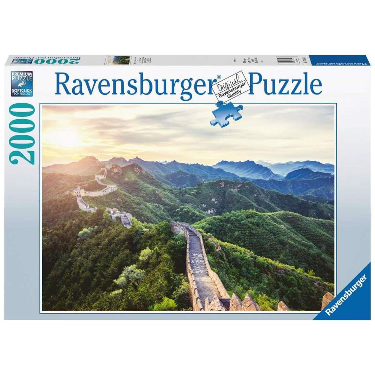 Ravensburger Puzzle - Chinesische Mauer im Sonnenlicht, 2000 Teile