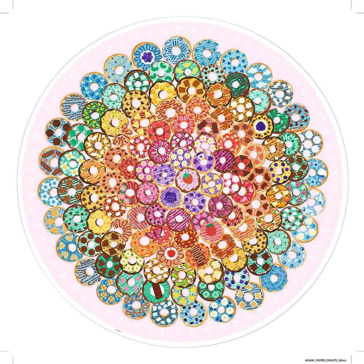 Ravensburger Puzzle - Circle of Colors Donuts, 500 Teile