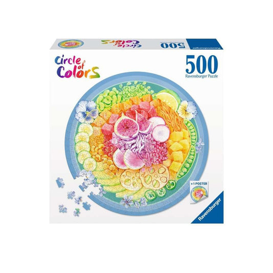 Ravensburger Puzzle - Circle of Colors Poke Bowl, 500 Teile
