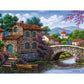 Ravensburger Puzzle - Die Brücke über dem Fluss, 500 Teile