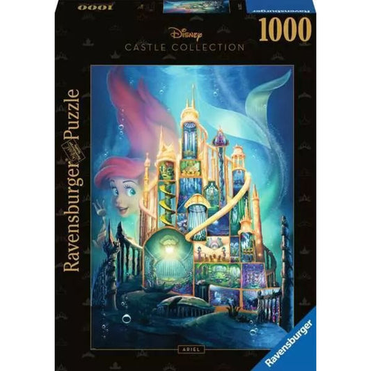 Ravensburger Puzzle - Disney Castles: Arielle, 1000 Teile