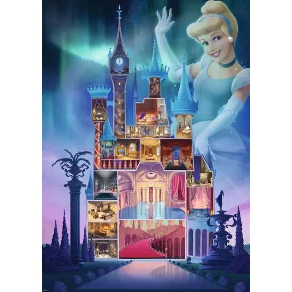 Ravensburger Puzzle - Disney Castles: Cinderella, 1000 Teile