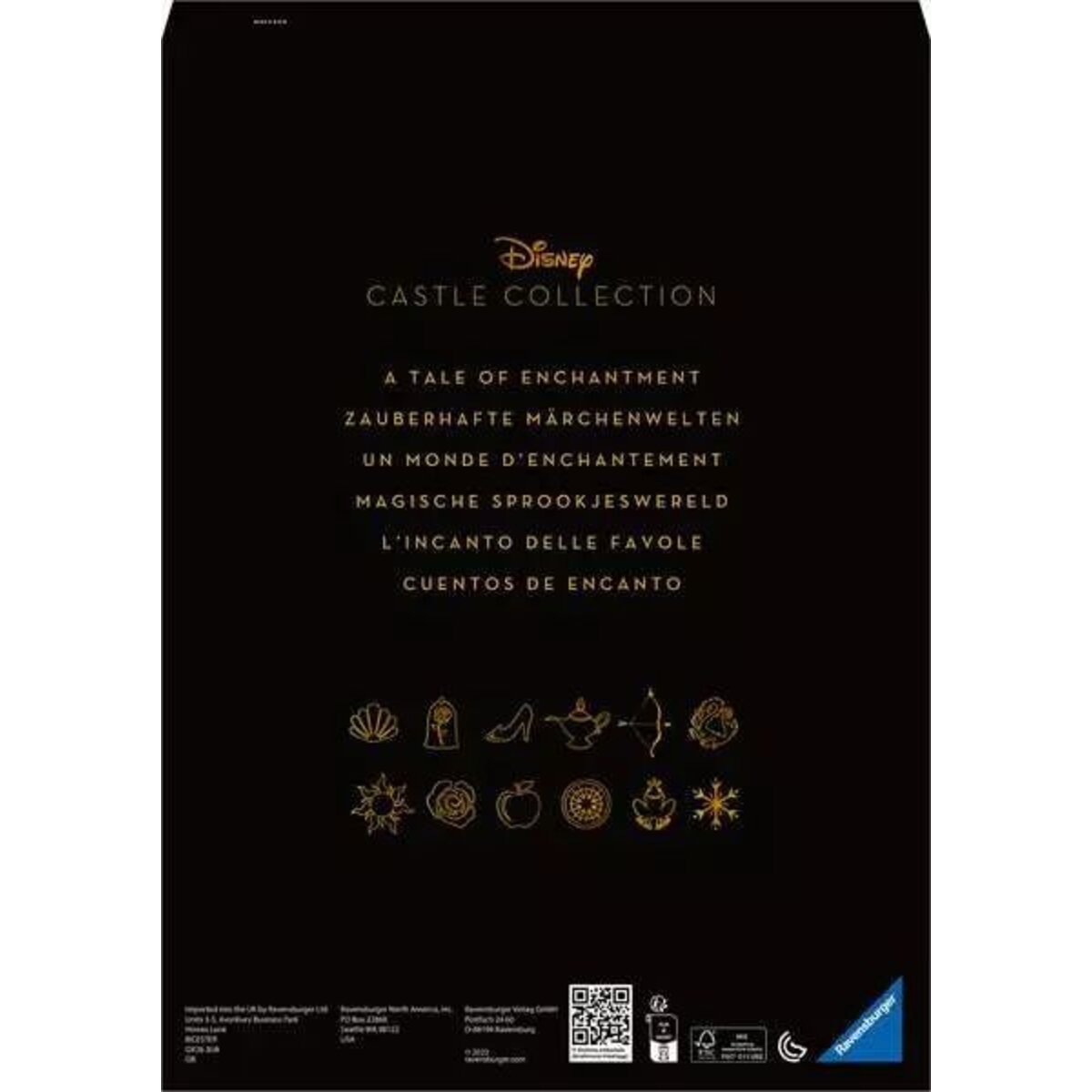 Ravensburger Puzzle - Disney Castles: Cinderella, 1000 Teile