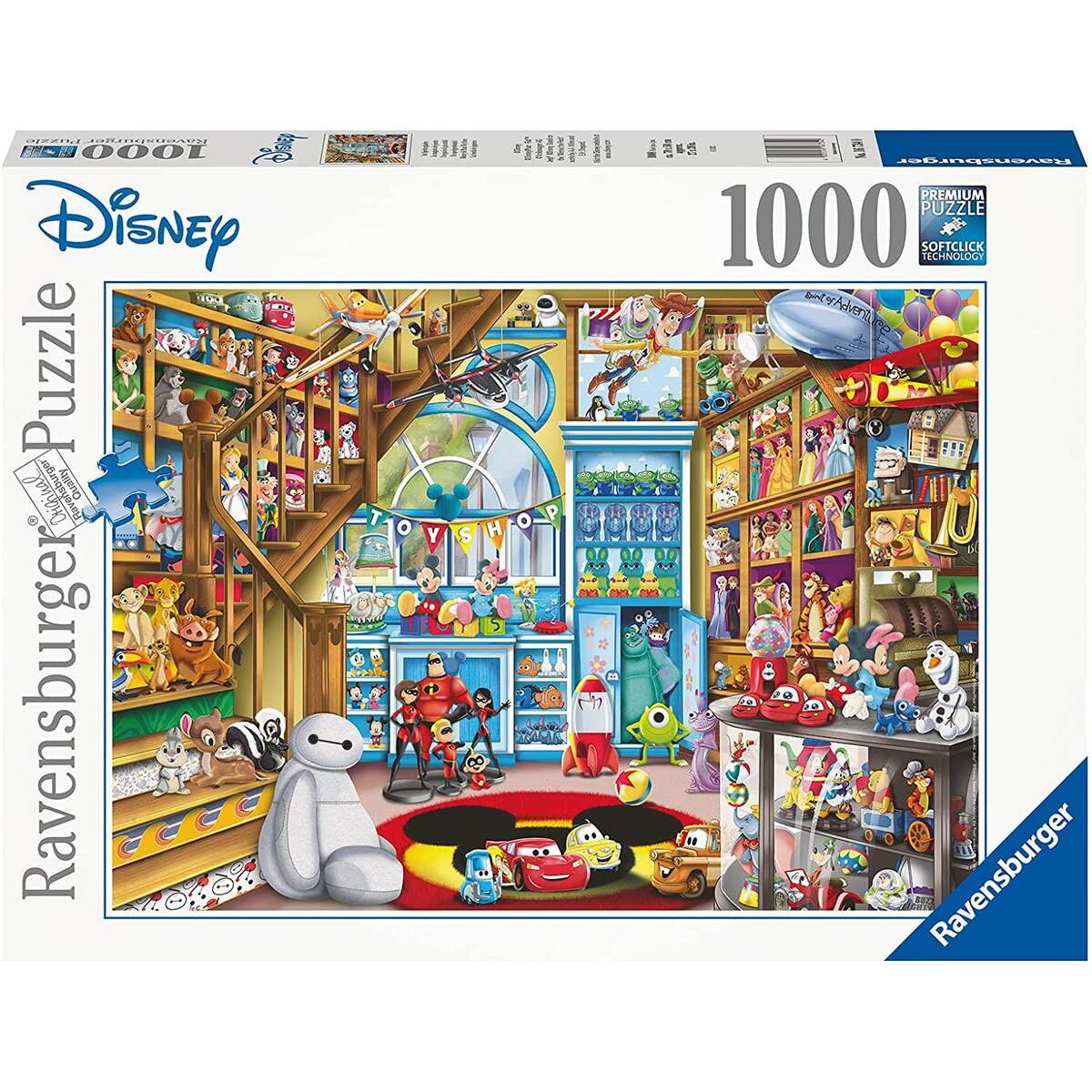 Ravensburger Puzzle - Disney Multiproperty, 1000 Teile