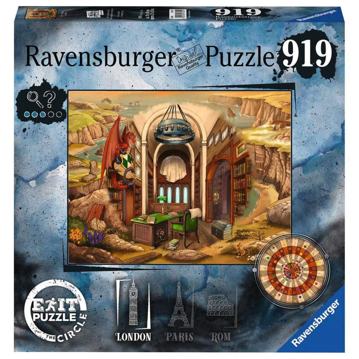 Ravensburger Puzzle - Exit: the Circle in London, 919 Teile