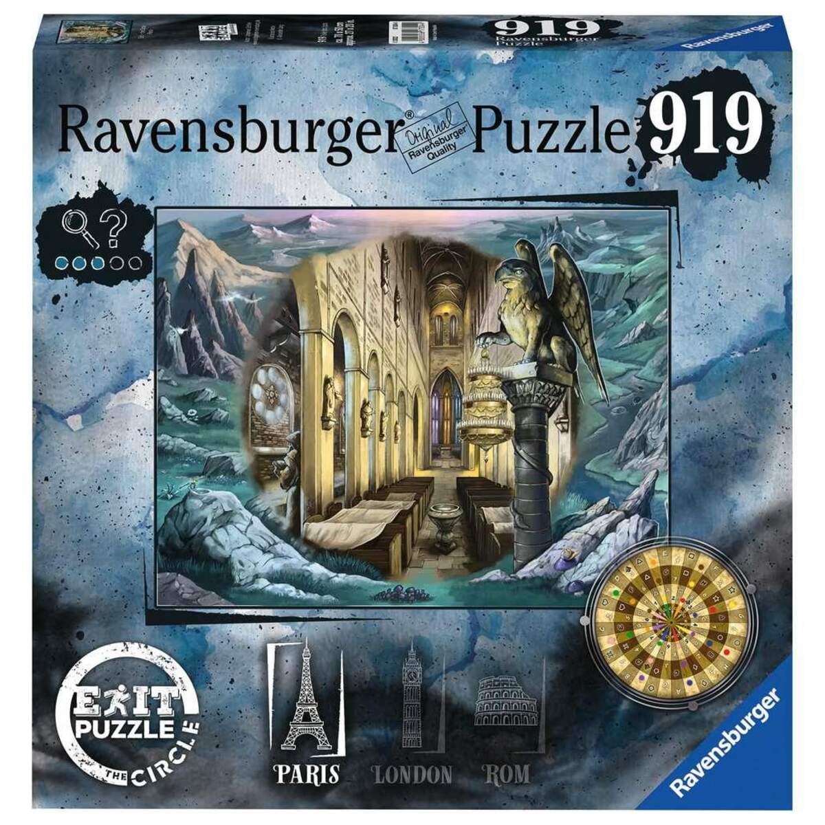 Ravensburger Puzzle - Exit: the Circle in Paris, 919 Teile