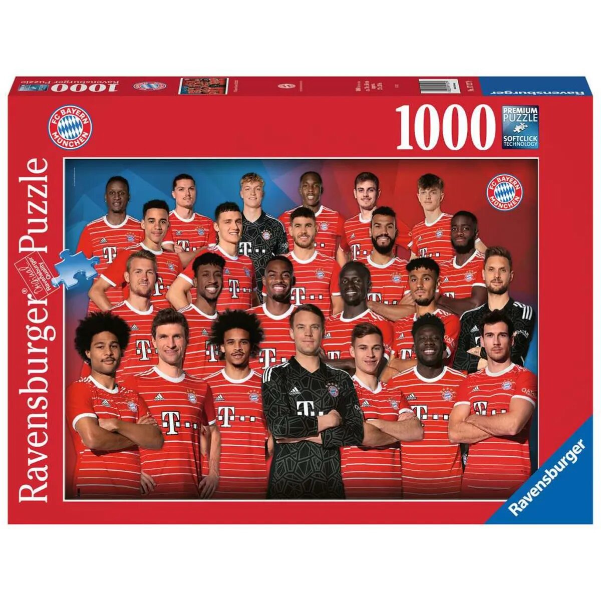 Ravensburger Puzzle - FC Bayern Saison 2022/2023, 1000 Teile