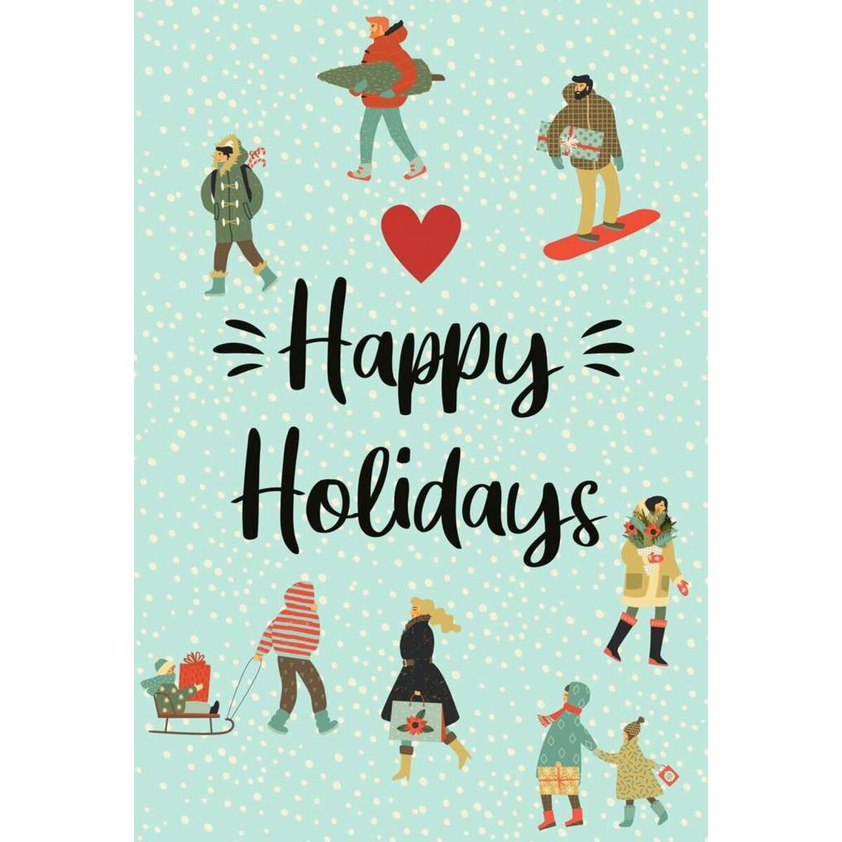 Ravensburger Puzzle - Happy Holidays, 99 Teile