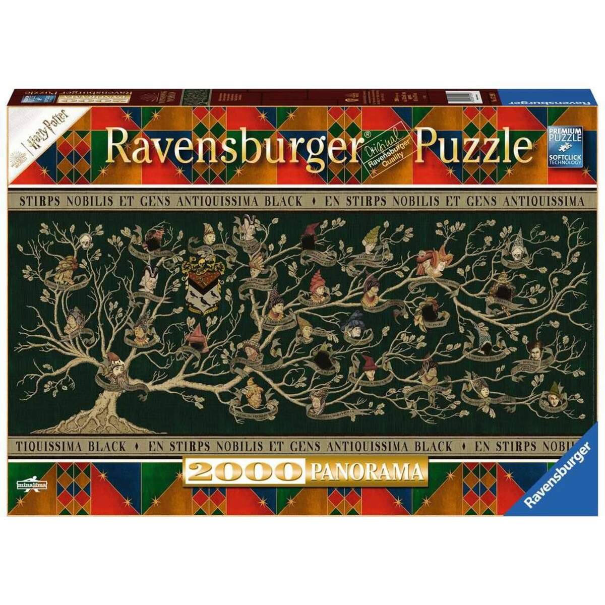 Ravensburger Puzzle - Harry Potter Familienstammbaum, 2000 Teile