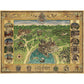 Ravensburger Puzzle - Hogwarts Karte, 1500 Teile