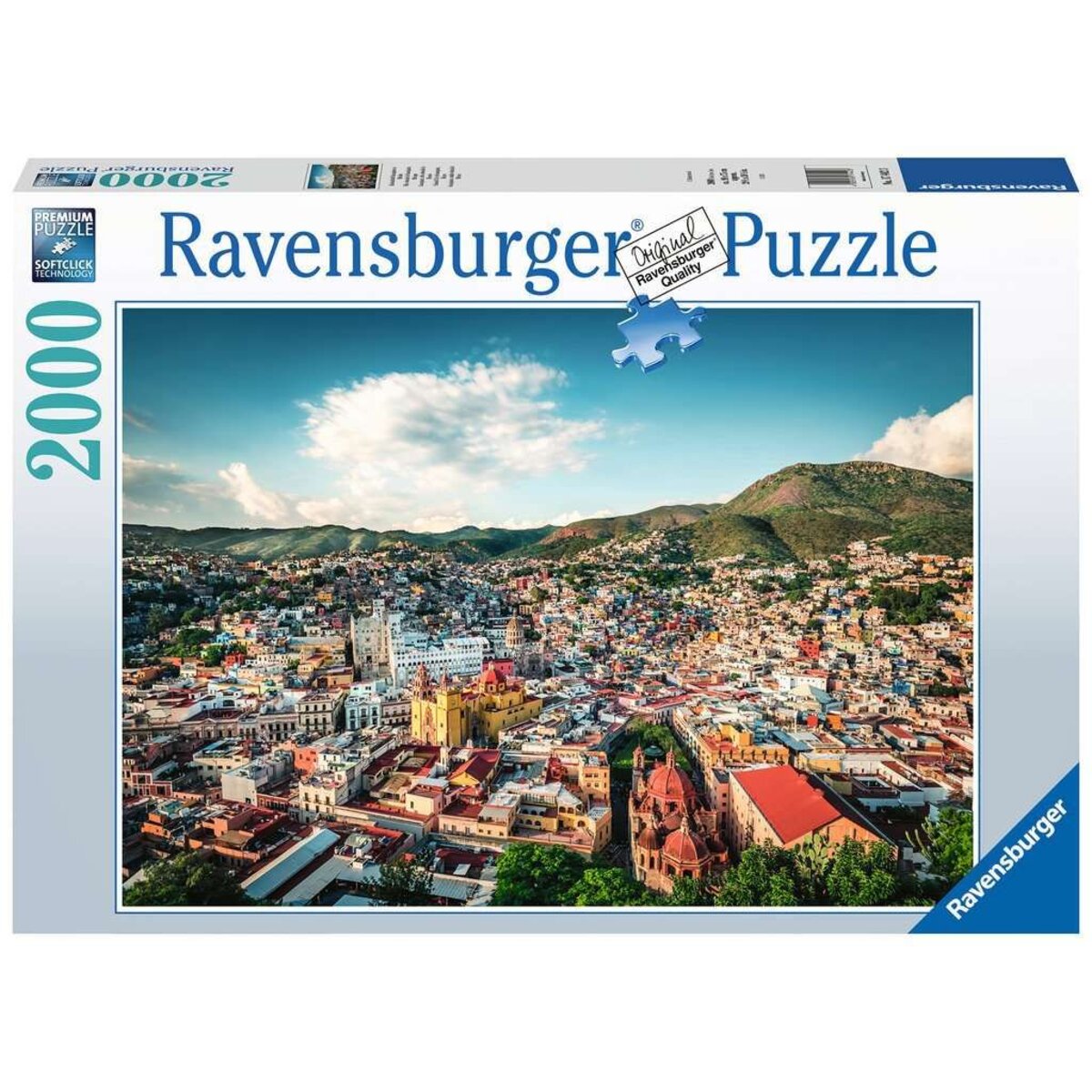 Ravensburger Puzzle - Kolonialstadt Guanajuato in Mexiko, 2000 Teile