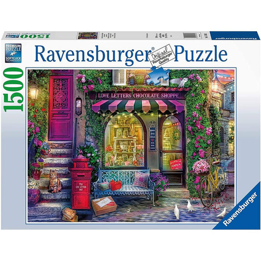 Ravensburger Puzzle - Liebesbriefe und Schokolade, 1500 Teile