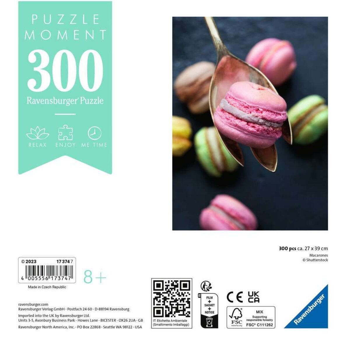 Ravensburger Puzzle - Macarones, 300 Teile