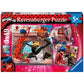 Ravensburger Puzzle - Miraculous: Unsere Helden Ladybug und Cat Noir, 3 x 49 Teile