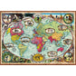 Ravensburger Puzzle - Mit Fahrrad um die Welt, 1000 Teile