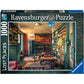 Ravensburger Puzzle - Mysterious castle library - Lost Places, 1000 Teile