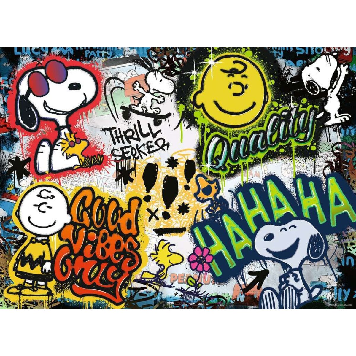 Ravensburger Puzzle - Peanuts Graffiti, 500 Teile