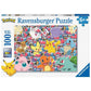 Ravensburger Puzzle - Pokemon: Bereit zu kämpfen!, 100 Teile