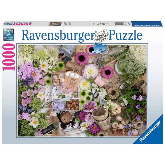 Ravensburger Puzzle - Prachtvolle Blumenliebe, 1000 Teile