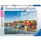 Ravensburger Puzzle - Romantische Hafenwelt von Ahrenshoop, 1000 Teile