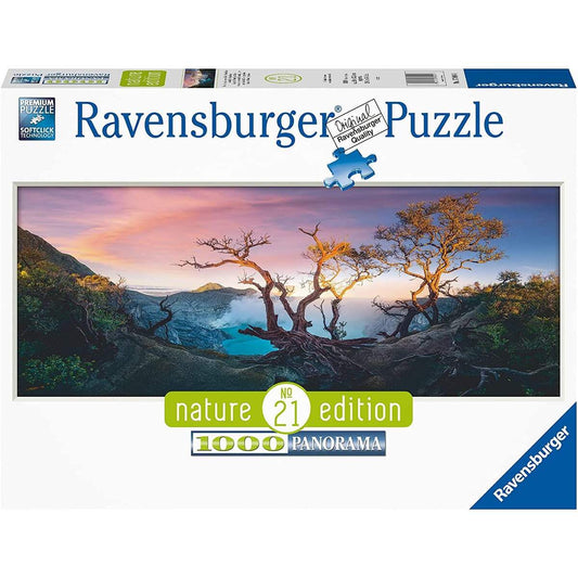 Ravensburger Puzzle - Schwefelsäure See am Mount Ijen, Java, 1000 Teile