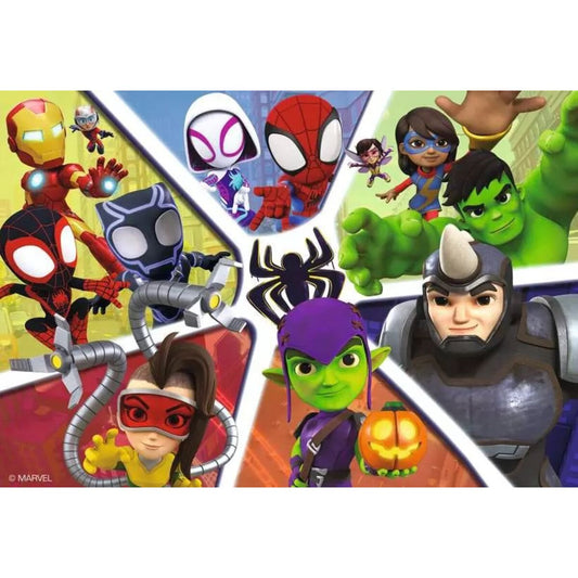 Ravensburger Puzzle - Spidey und seine Super-Freunde, 2 x 24 Teile