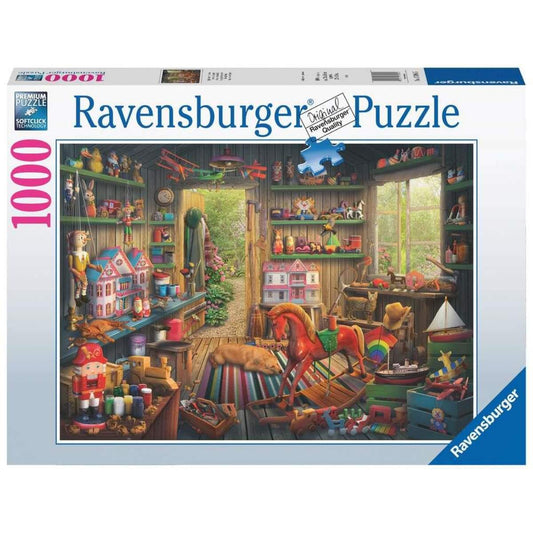 Ravensburger Puzzle - Spielzeug von damals, 1000 Teile