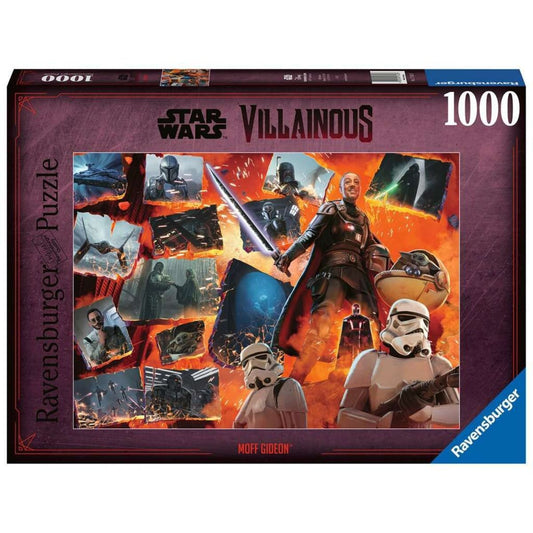 Ravensburger Puzzle - Star Wars Villainous: Moff Gideon, 1000 Teile