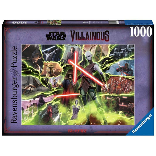 Ravensburger Puzzle - Star Wars Villainous: Asajj Ventress, 1000 Teile