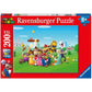 Ravensburger Puzzle - Super Mario Abenteuer, 200 Teile