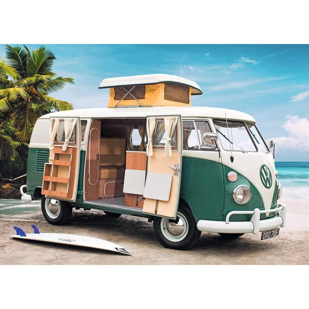 Ravensburger Puzzle - Volkswagen T1 Camper Van, 1000 Teile