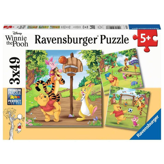 Ravensburger Puzzle - Winnie Puuh: Tag des Sports, 147 Teile