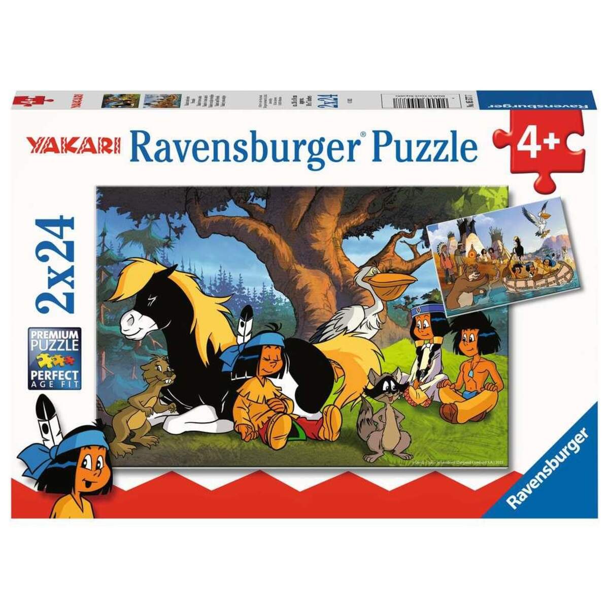 Ravensburger Puzzle - Yakari und seine Freunde, 48 Teile