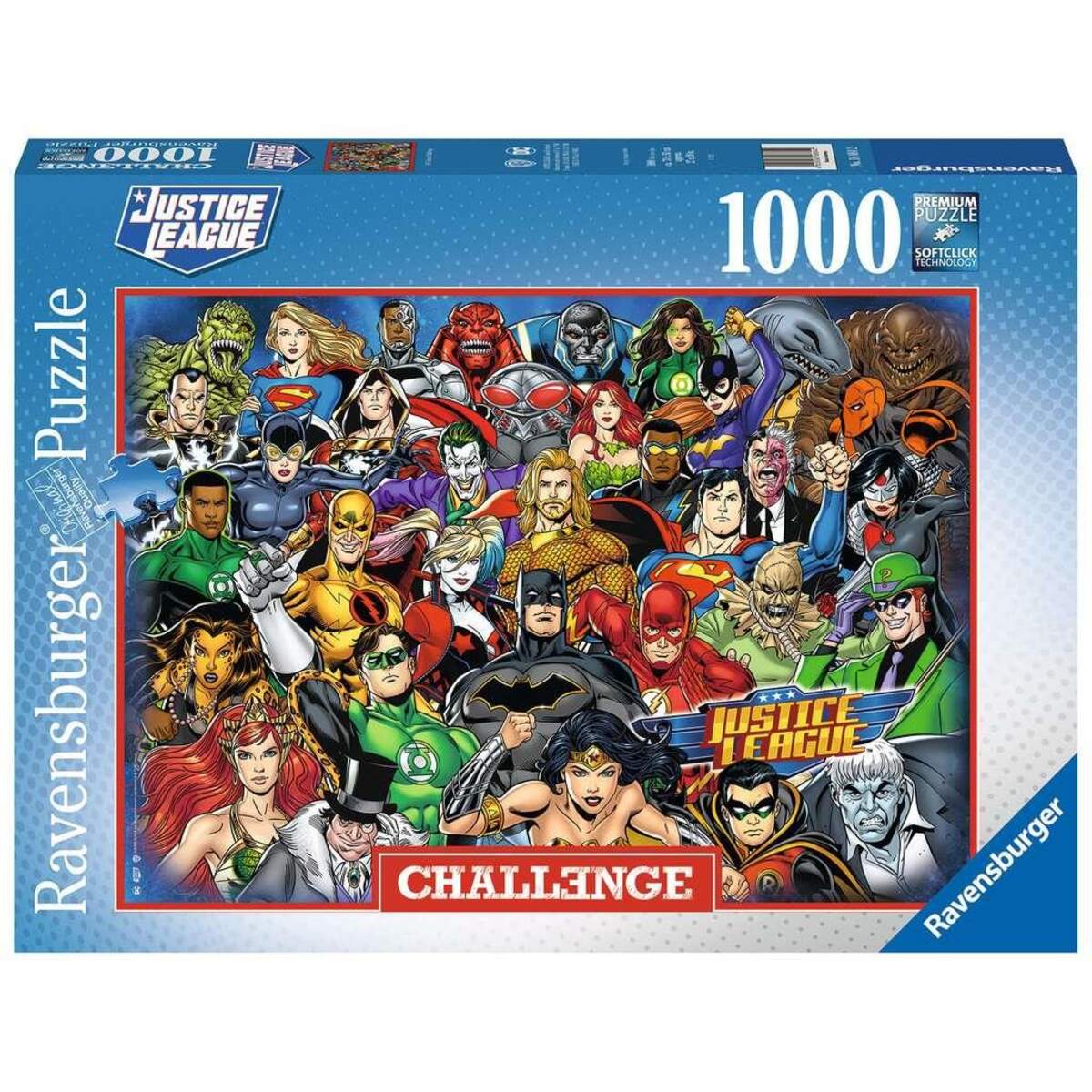 Ravensburger Puzzle 16884 – DC Comics Challenge – 1000 Teile