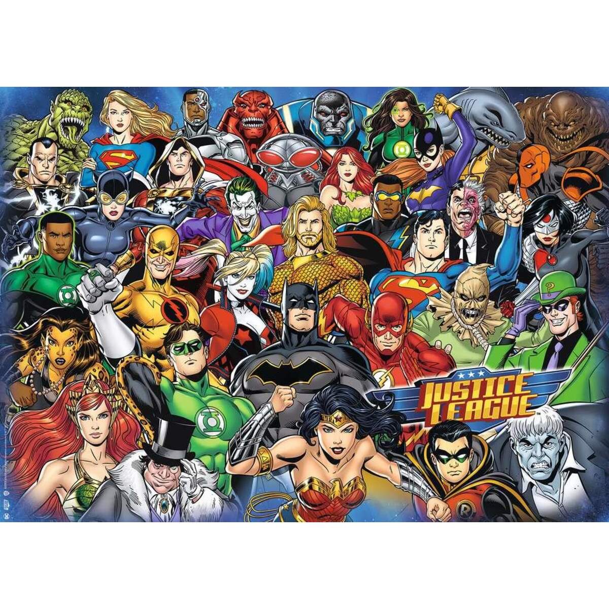 Ravensburger Puzzle 16884 – DC Comics Challenge – 1000 Teile