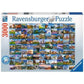 Ravensburger Puzzle 9 Beautiful Places in Europe, 3000 Teile